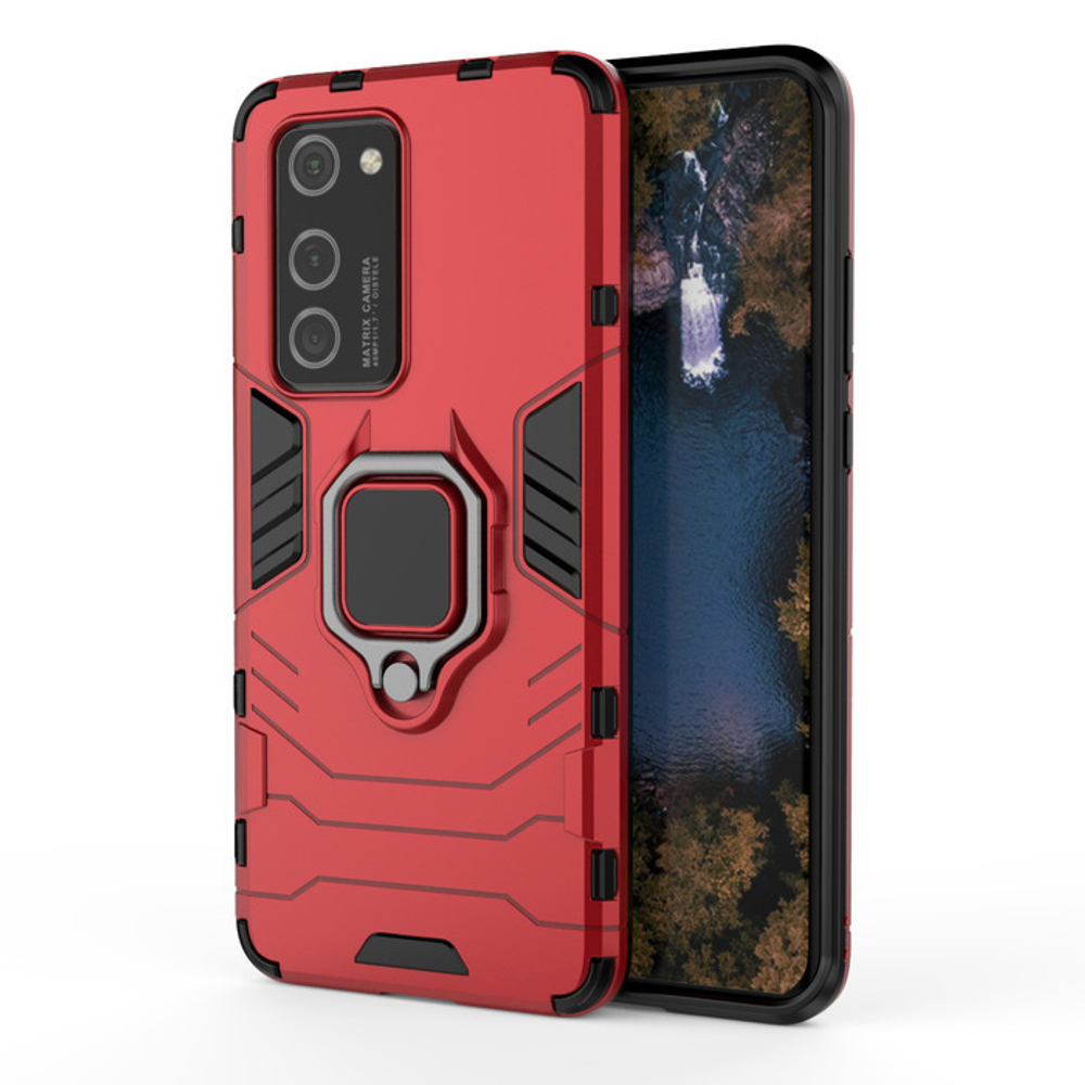 Противоударный чехол с кольцом Panther Case для Huawei P40 Pro