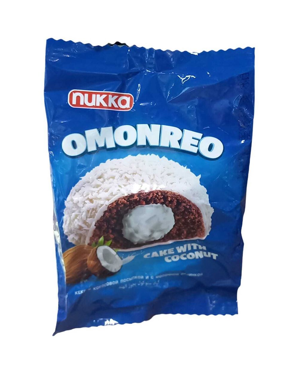 Бисквит NUKKA c кокосовой посыпкой 35гр