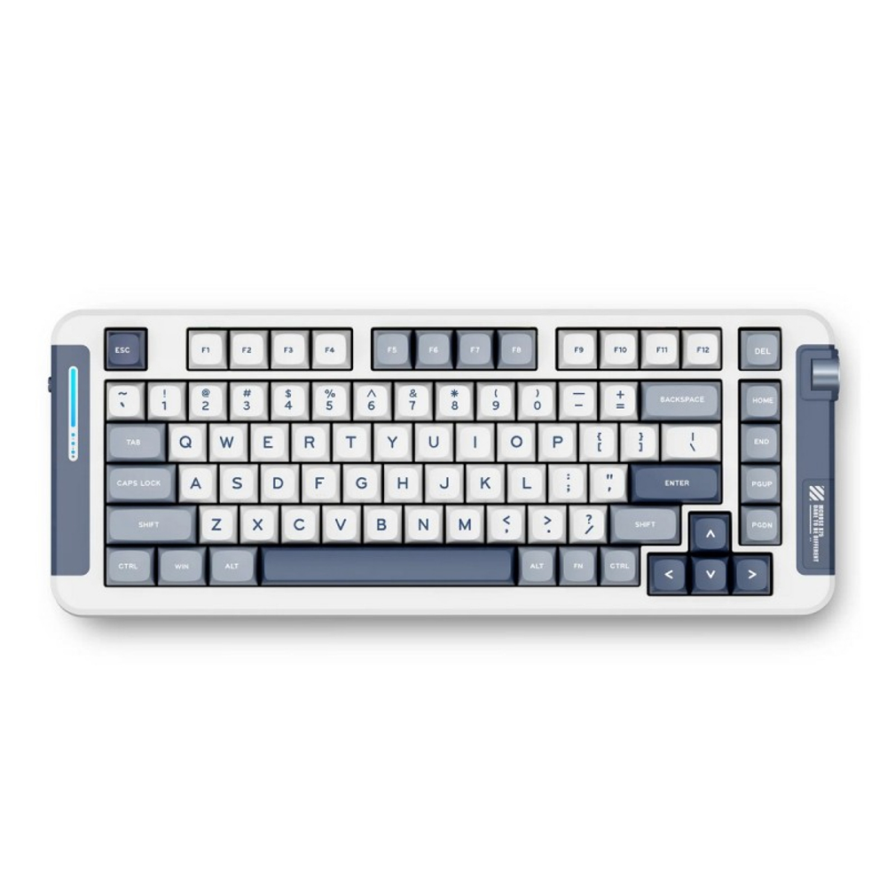 Беспроводная механическая клавиатура MCHOSE X75, темно-синий, Icy Creamsicle Switch. Английская раскладка (X75-NB-IC)