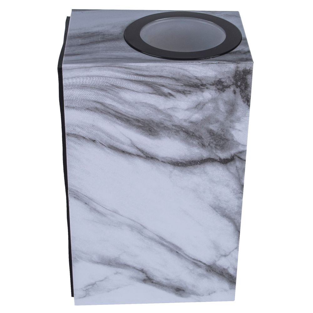 UUL-P42A 2х6W-GU10 IP65 MARBLE Светильник уличный. под две лампы GU10. Архитектурный накладной. Цвет корпуса мрамор. TM Uniel