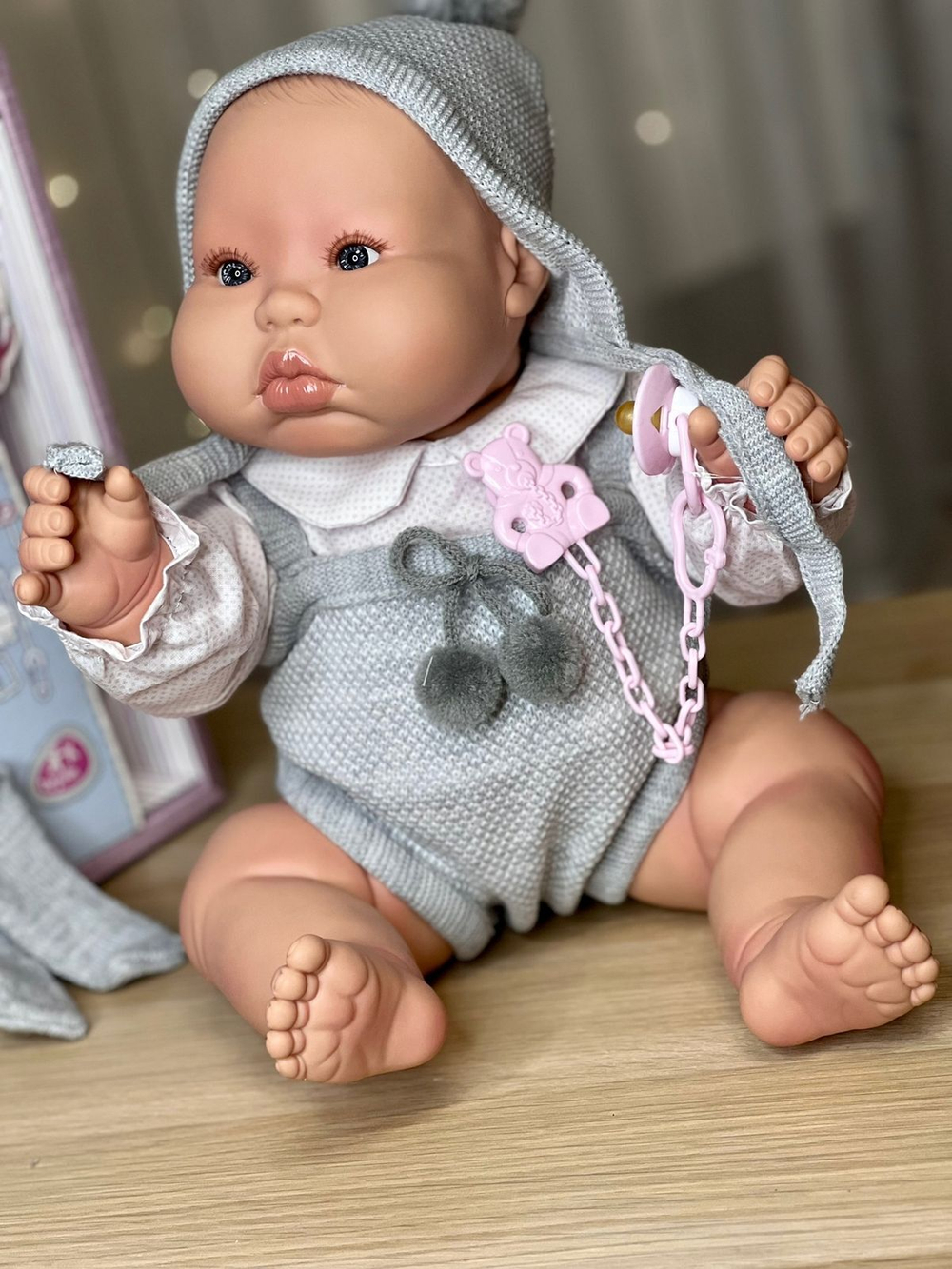 Кукла BERJUAN виниловая 50см Chubby Baby (20004)