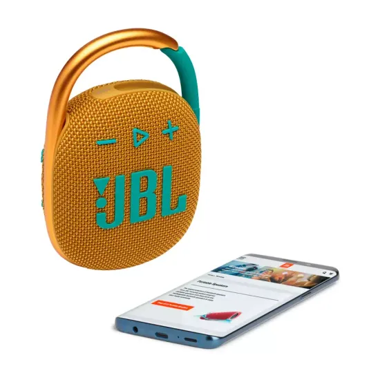 Портативная колонка JBL Clip 4 Yellow