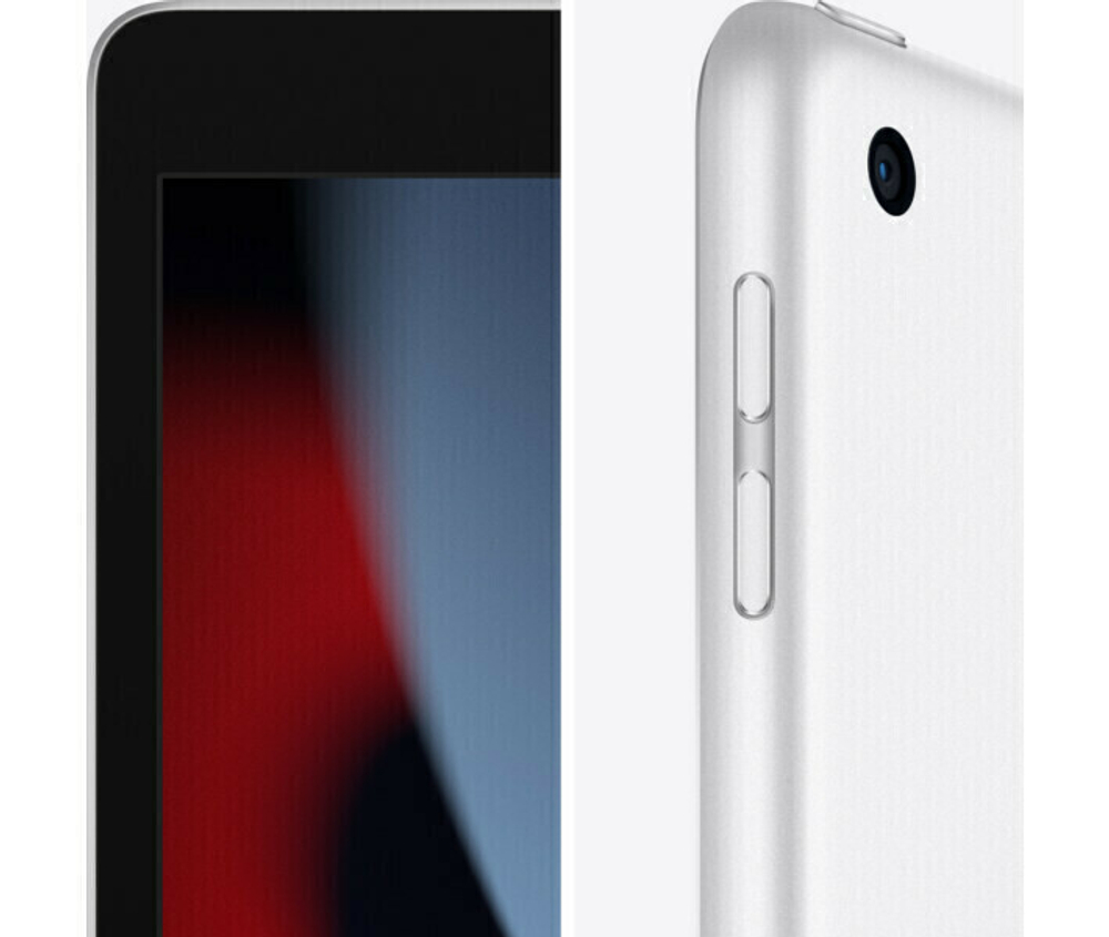 Планшет Apple iPad 2021, 64 ГБ, Wi-Fi, серебристый