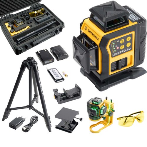 Лазерный уровень INSTRUMAX LINEPRO 4D Expert SET