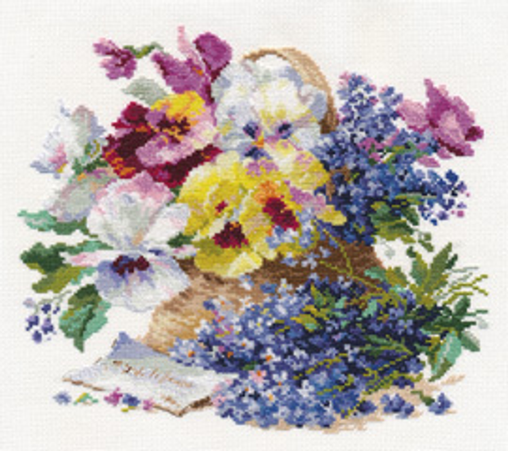 Послание любимой¶Размер: 29х25 см¶Кол-во цветов: 35