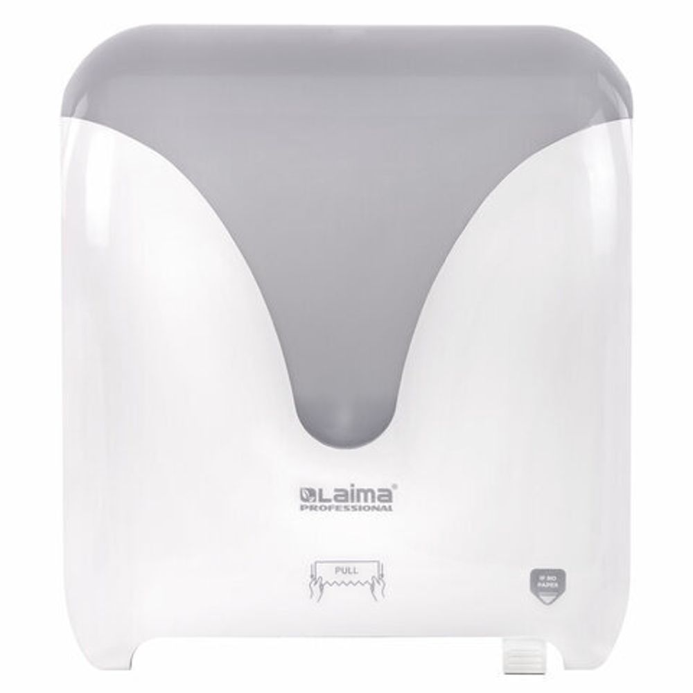 Диспенсер для полотенец в рулонах с автоотрезом листа EXTRA LAIMA PROFESSIONAL, (Система H1), 607765, 303052
