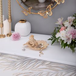 Подставка под бижутерию Лягушка Айвори