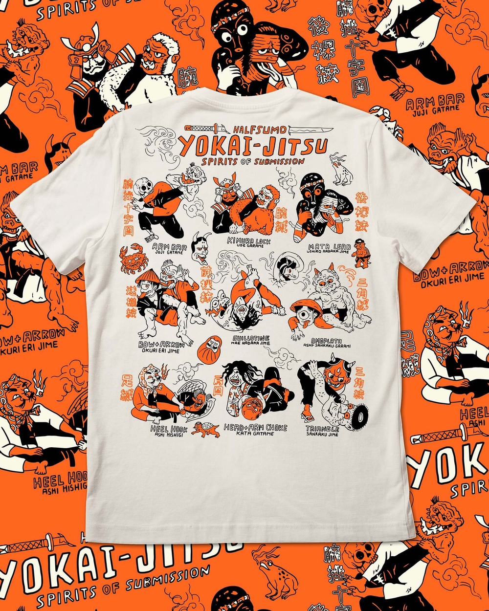 Футболка Half Sumo Yokai