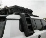 Силовые рейлинги с ящиком и лестницей для Land Cruiser Prado 250 LC250 2024+ платформа багажник экспедиционный обвес