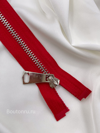 Молния красная серебро