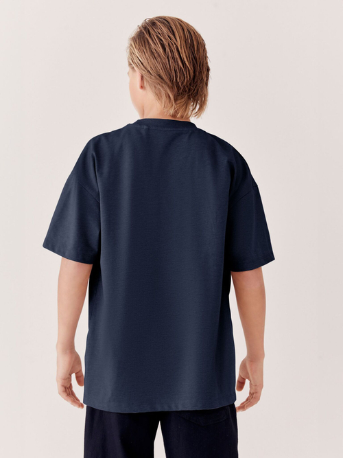 Футболка для мальчика Next A43-796, Темно-синий