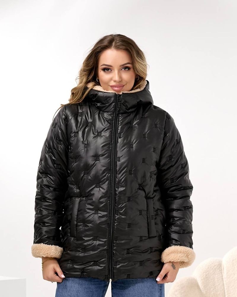 Куртка с мехом УК-4431-2 Фабрика Моды