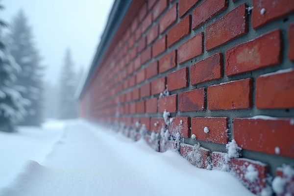 Облицовочный кирпич зимой: температурные ограничения для кладки