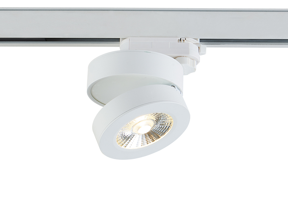 Светодиодный светильник для трехфазной шины,  12Вт