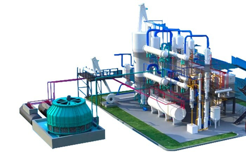 Цех экстракции масла