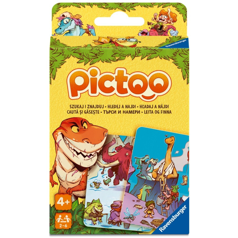 Ravensburger - Карточная игра PICTOO Dino 247929