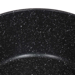 Кастрюля алюминий, антиприг, 3.5 л, с крыш, Daniks, Олимп, CAS-2235-BLM