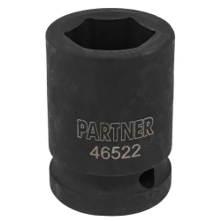 Головка ударная 22мм (6гр),3/4'' Partner PA-46522