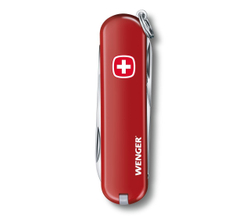 Нож Victorinox Wenger, 65 мм, 7 функций, красный