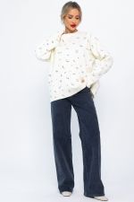 Свитер оверсайз Анита (белый) Б14761-1М LT Collection