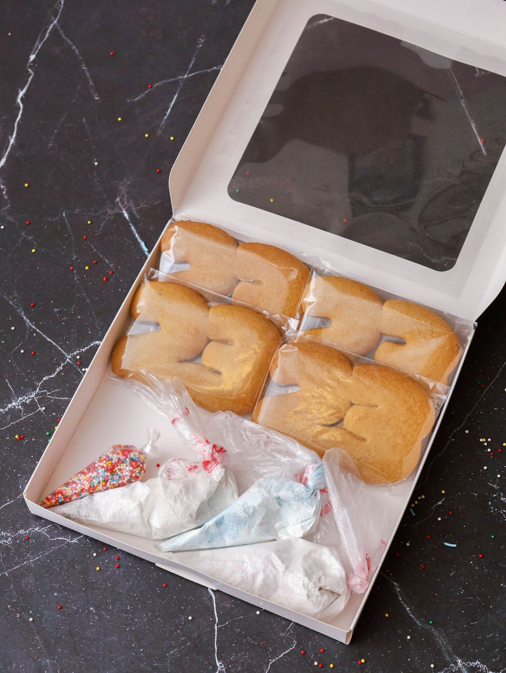 Имбирные пряники "Человечки" - 4 шт.