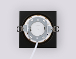 Светильник встраиваемый TN52340 SBK/SGD черный песок/золото песок GX53 max 12W 115*115*25
