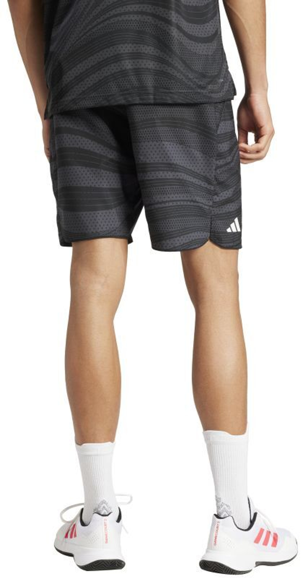 Мужские теннисные шорты Adidas Climacool Graphic 9" - черный