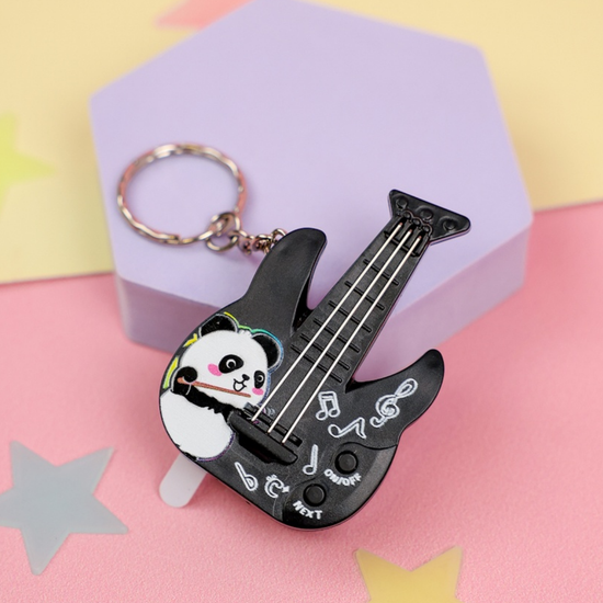 Брелок-антистресс Гитара, черный