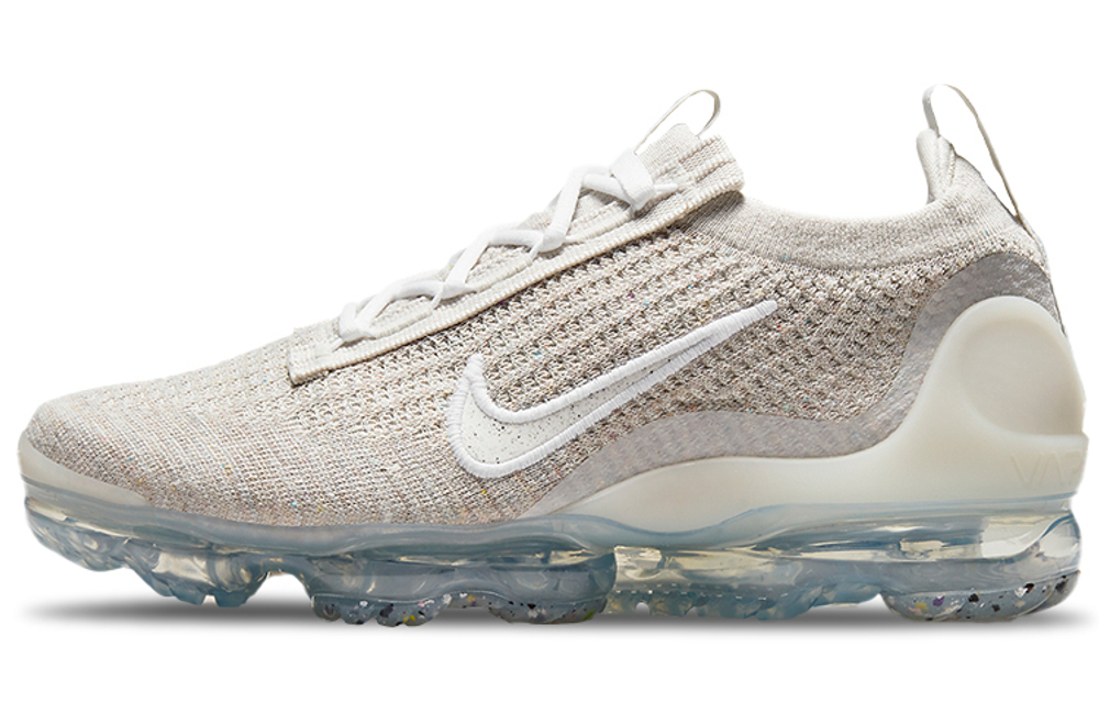 Кроссовки Nike Vapormax Flyknit 2021 "Oatmeal Tan" (Женская размерная сетка)