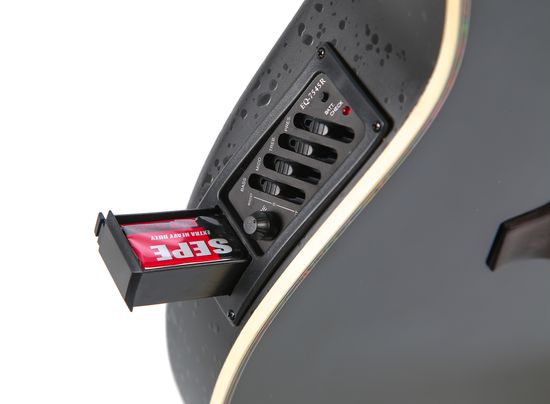 Электроакустическая гитара Fabio W164E BK