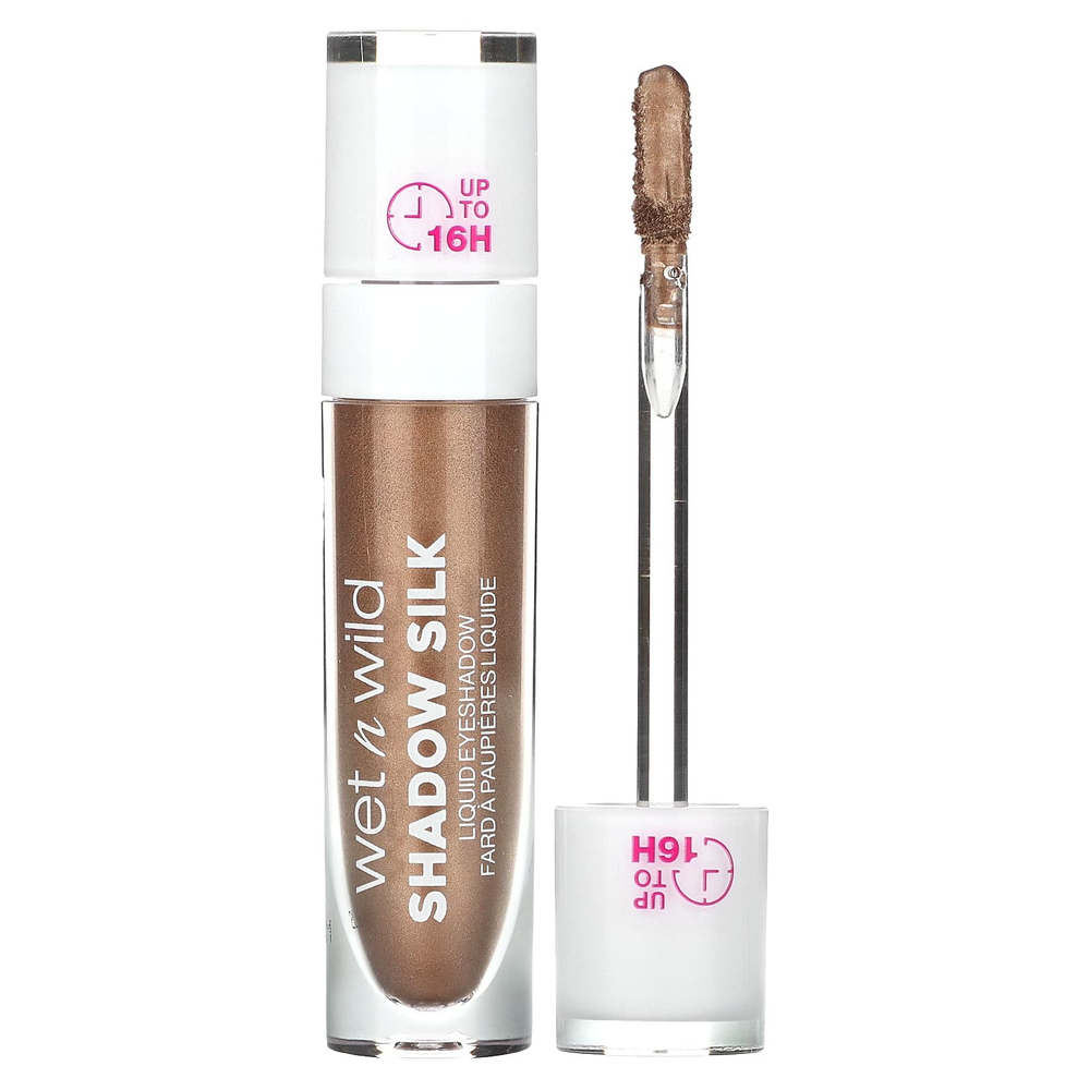 wet n wild, Жидкие тени для век Shadow Silk, Bronze Digger, 5,5 мл (0,18 жидк. унц.)