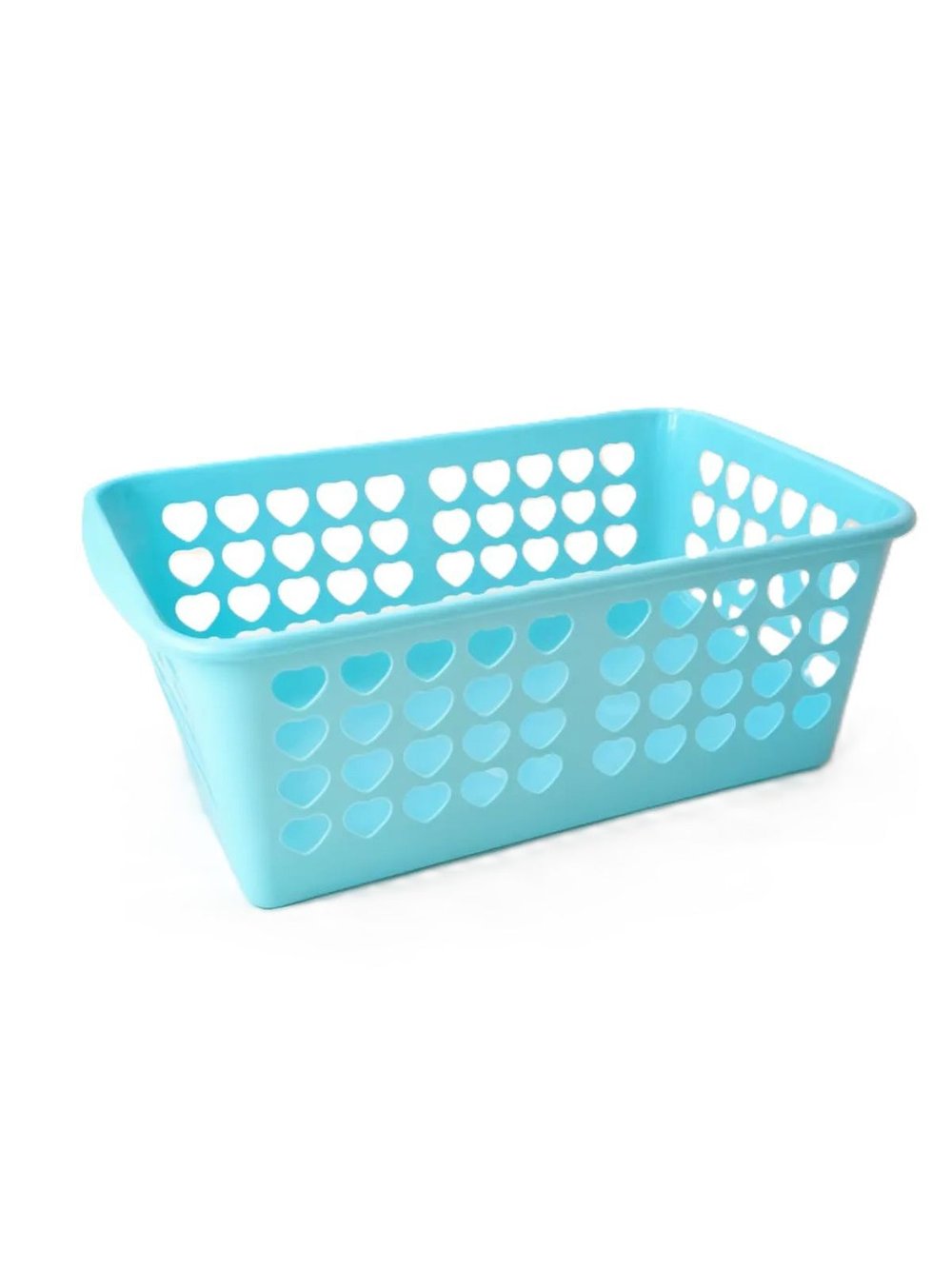 Корзина для хранения 30х20х11см голубая (529A)