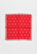 Шелковый платок Qarlygash & Qyzgaldaq RED 36x36
