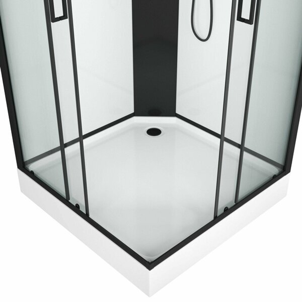 Душевая кабина Grossman Elegans GR250Q (100х100х217) дверь раздвижная,5 мест