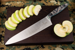 Кухонный нож Alexander L PRO N690 Camo G10