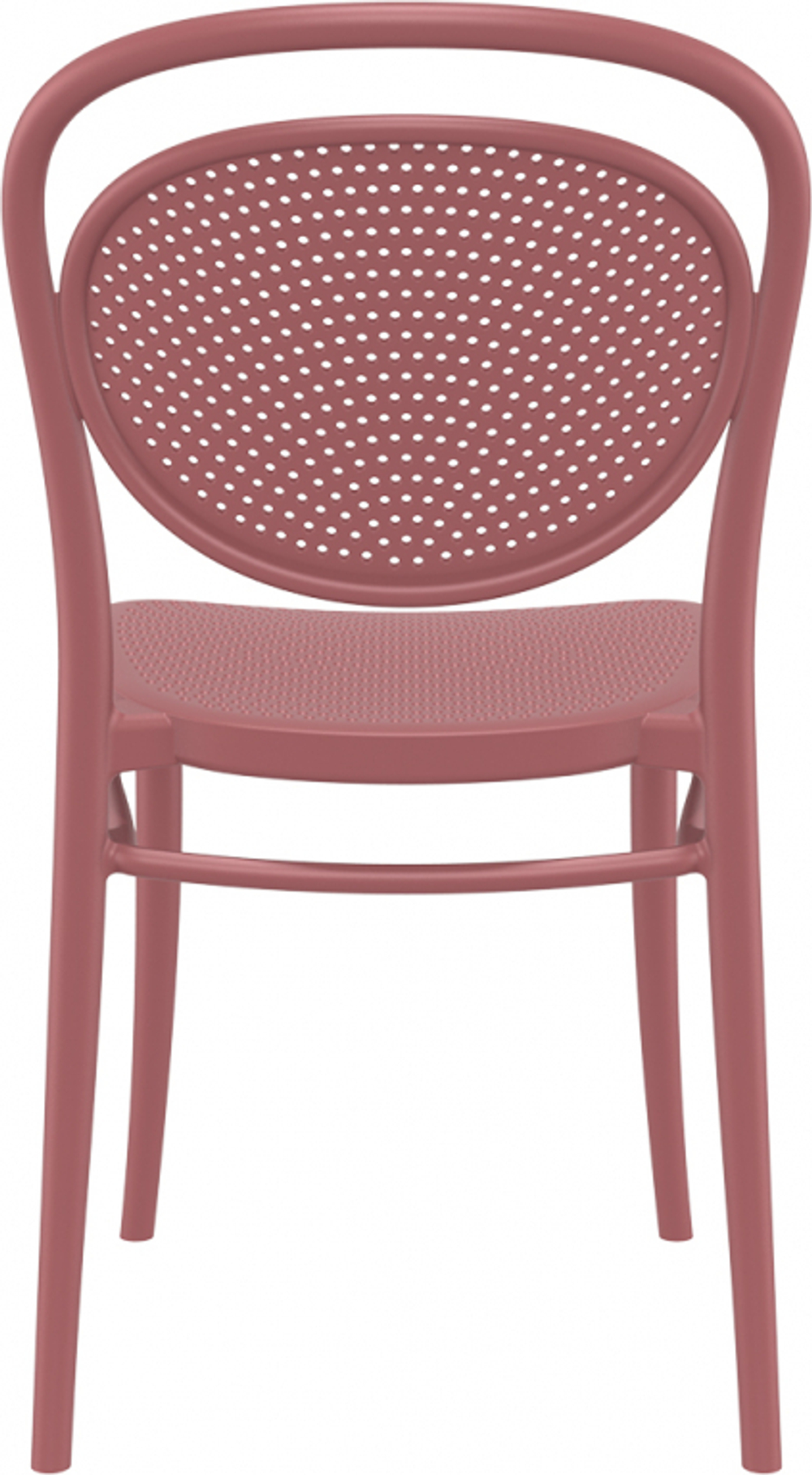 Стул пластиковый Siesta Contract Marcel, марсала