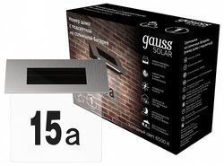 Подсветка номера Gauss Solar GS091