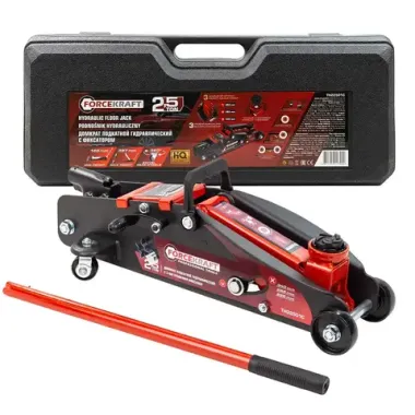 Домкрат подкатной гидравлический 2,5т FORCEKRAFT FK-TH22501C