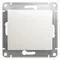 Переключатель проходной 1-кл. СП Glossa 10А IP20 (сх. 6) 10AX механизм перламутр. SE GSL000661