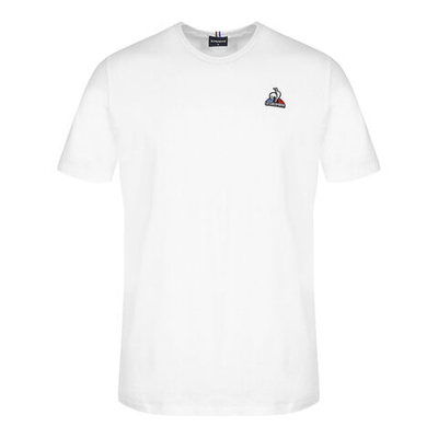 Мужское теннисное поло Le Coq Sportif Essential N°3 T-Shirt Men - White