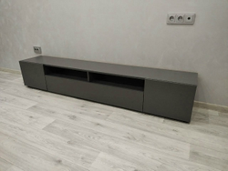Тумба под ТВ «Денвер» Графит 200 см