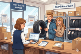 М.Видео начали продажу автомобильных шин