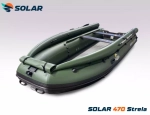 Лодка надувная моторная solar-470 strela jet tunnel (expedition)