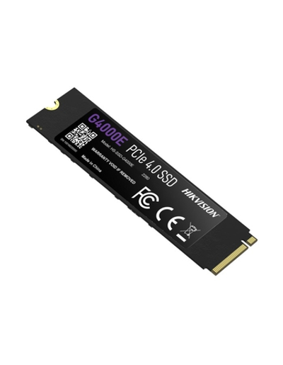 SSD M.2 HIKVision 1.0TB G4000E Series  (PCI-E 4.0 x4, up to 5100/4200MBs, 3D NAND, NVMe, 1800TBW, 22x80mm)