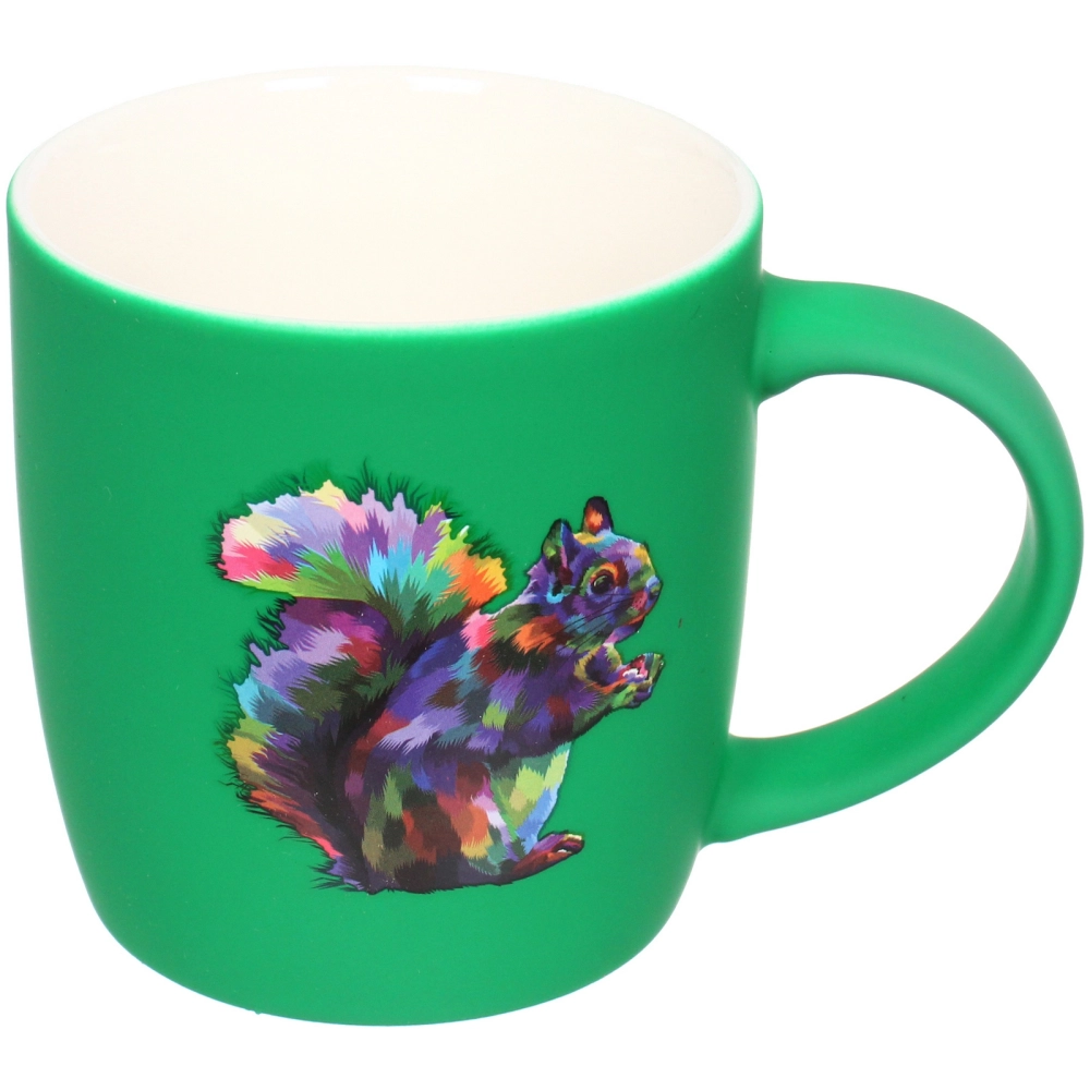 Кружка керамическая 380мл «Зоопарк», рисунки микс