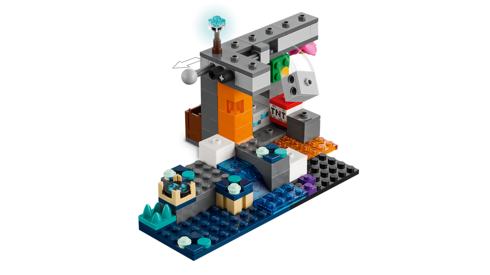 Конструктор Лего Майнкрафт Столкновение с Варденом 21274 | LEGO Minecraft The Warden Encounter набор  238 деталей 7+