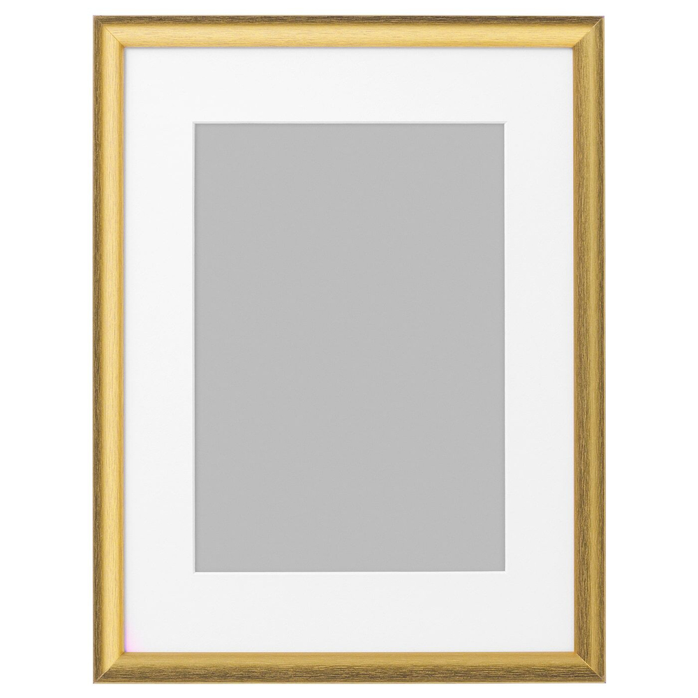 IKEA SILVERHÖJDEN  (ИКЕА СИЛВЕРХÖЙДЕН)  -  Рамка, цвет золота, 30x40 см