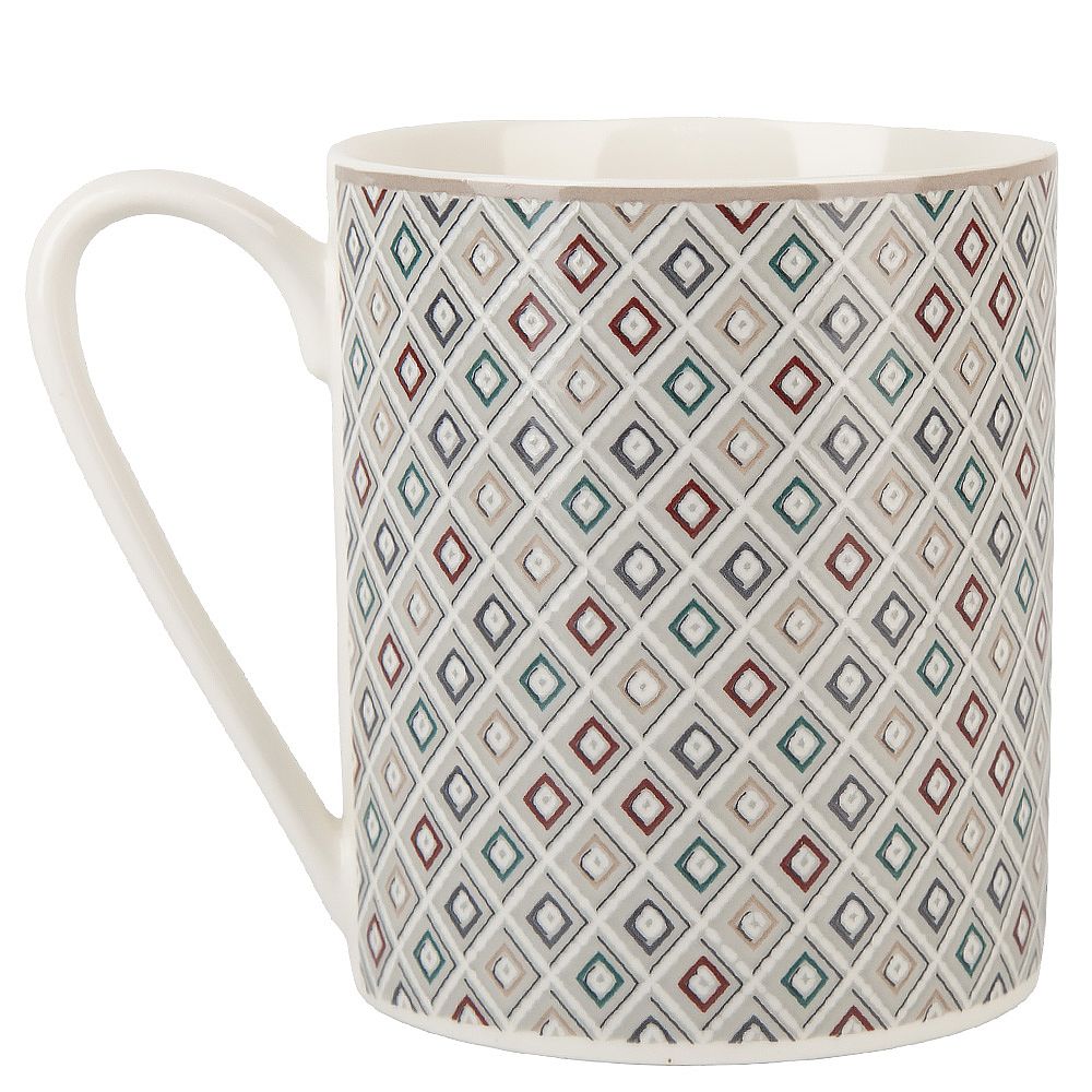 Кружка фарфоровая "Norwich" v=370мл (min6) (фарфор) (транспортная упаковка)