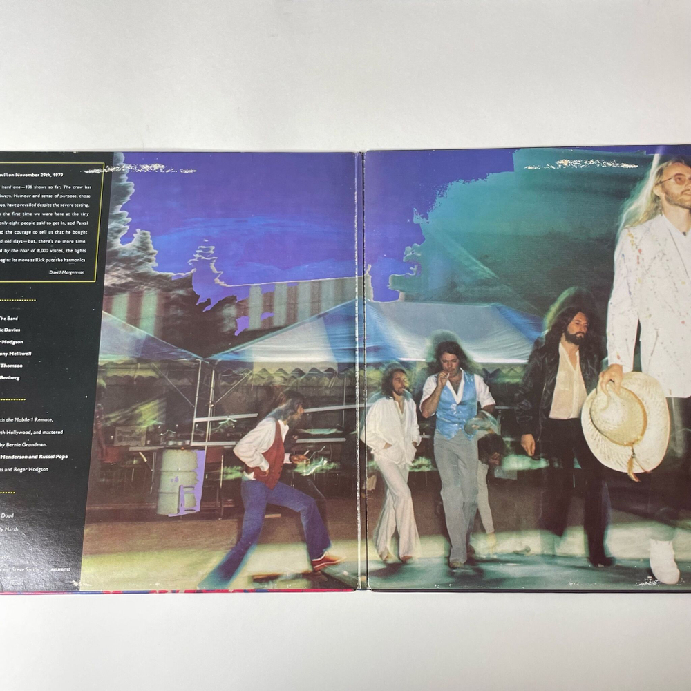 Винтажная виниловая пластинка LP Supertramp Paris (Holland 1980) Breakfast In America