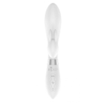 Белый вибратор-кролик 21,5см Indeep Theona White